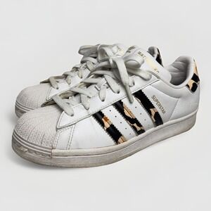 Adidas Womens Marimekko Superstar II H04076 White Shell toe Shoes Sneakers 6.5